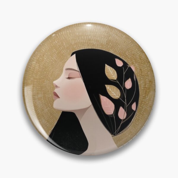 Item preview, Young woman in black dress designed and sold by Art-spree.