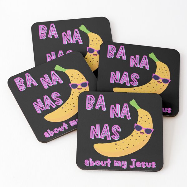 Item preview, Bananas About My Jesus Summer Sunglasses Purple and Blue designed and sold by Forevermore.