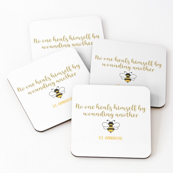 Item preview, St. Ambrose Quote designed and sold by All I Need Designs.
