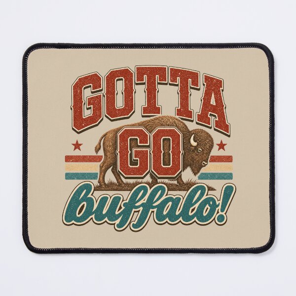 Item preview, Gotta Go Buffalo Retro Bison Design | Vintage Western Buffalo Graphic designed and sold by SkyTastic.