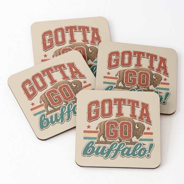 Item preview, Gotta Go Buffalo Retro Bison Design | Vintage Western Buffalo Graphic designed and sold by SkyTastic.