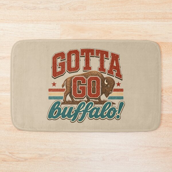 Item preview, Gotta Go Buffalo Retro Bison Design | Vintage Western Buffalo Graphic designed and sold by SkyTastic.