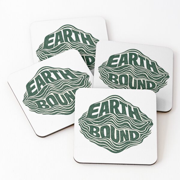 Item preview, Earth Bound Topographic Typography Tee designed and sold by PhylonBoxx.