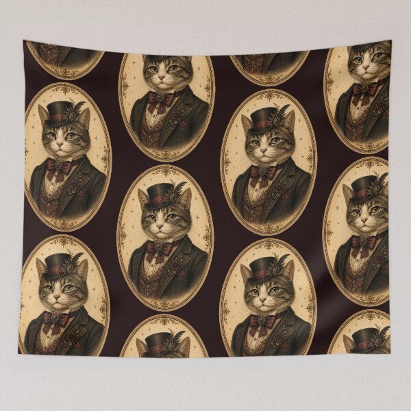 Item preview, Dapper Tabby designed and sold by Midnight-Moss.
