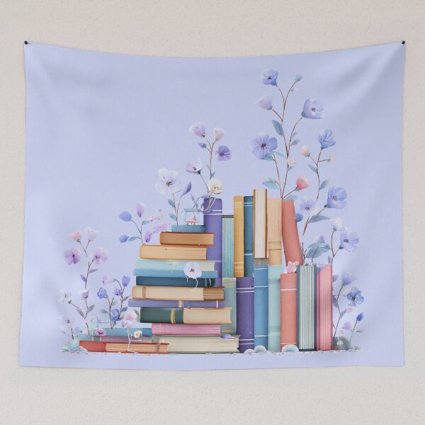 Item preview, Books and Blue designed and sold by bubblyrainbow.