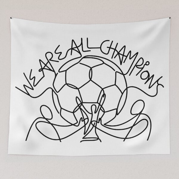 Item preview, Football Champions: "we are all champions" designed and sold by YOU SHOP NOW.