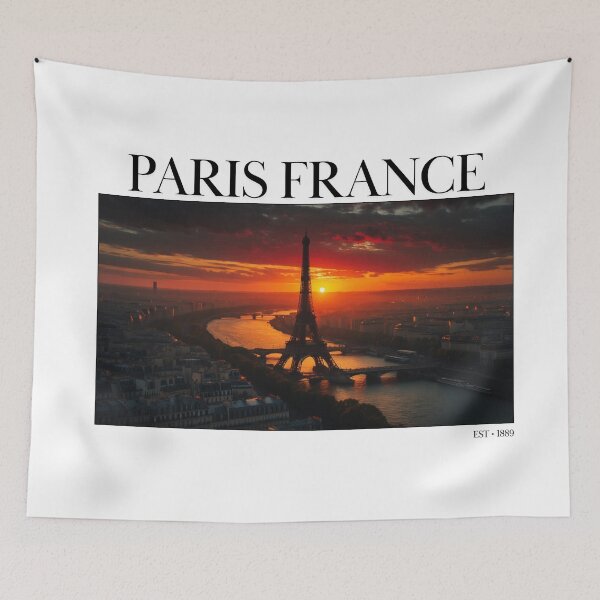 Item preview, Eiffel Tower Paris Fine Art Digital Painting  designed and sold by Panom Suavichien.