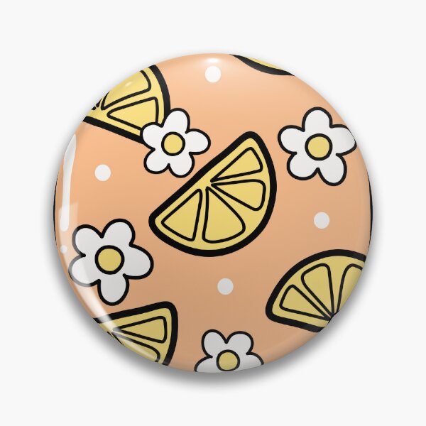 Item preview, Cute Summer Lemon Popsicle Pattern designed and sold by INK-ORA.