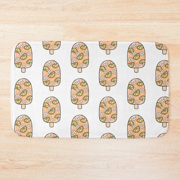 Item preview, Cute Summer Lemon Popsicle Pattern designed and sold by INK-ORA.