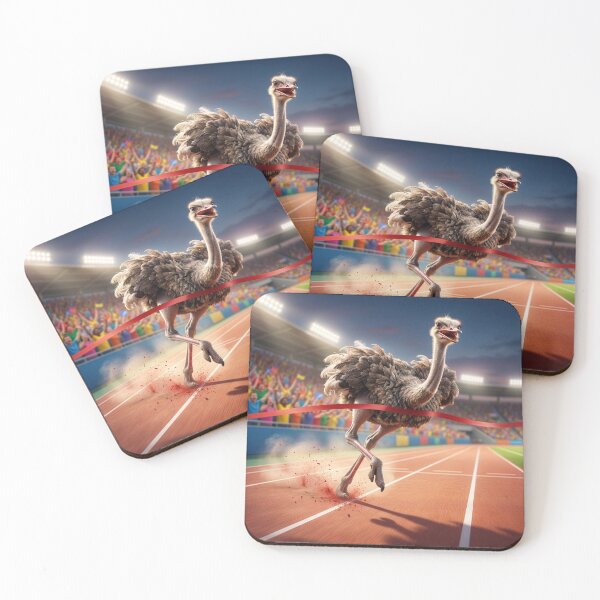 Item preview, Ostrich Runner Wins the Race designed and sold by Tridentulus.