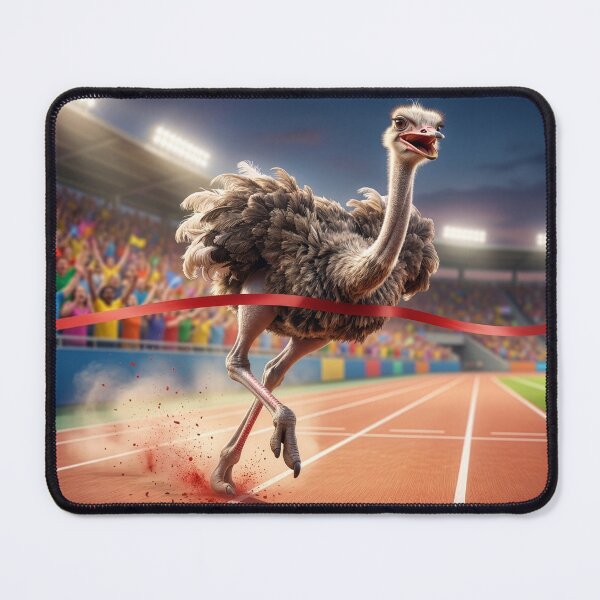 Item preview, Ostrich Runner Wins the Race designed and sold by Tridentulus.