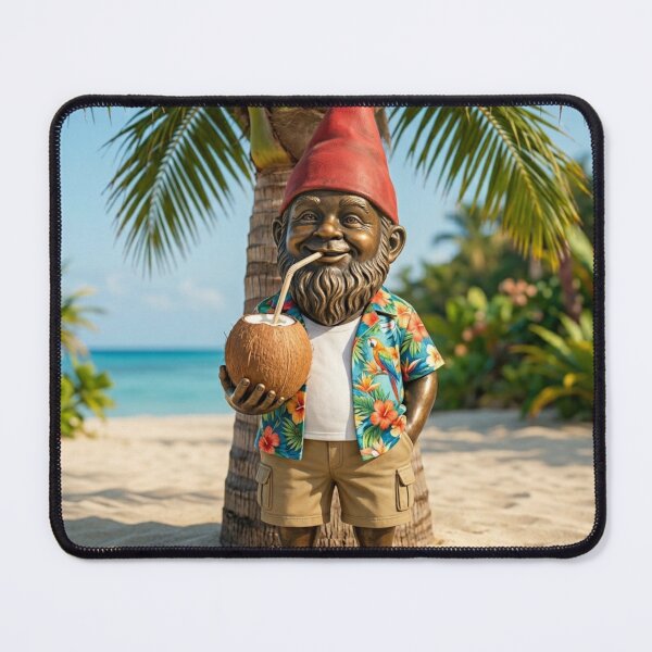 Item preview, Thinking of Wroclaw - Gnome With Coconut designed and sold by Purrfecta.