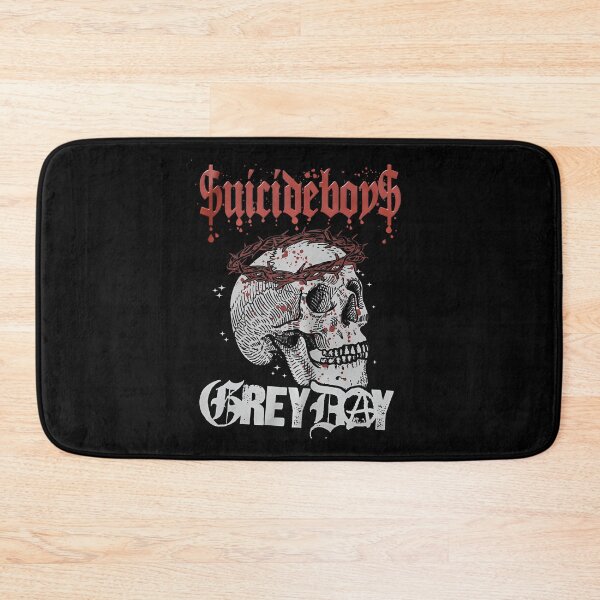 Artikelvorschau, Suicideboys Grey Day Tour Skull Vintage Art entworfen und verkauft von MindrootEchoart.