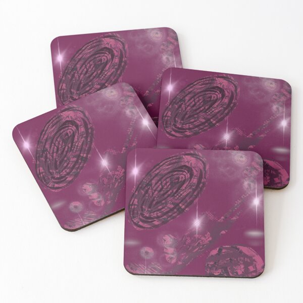 Item preview, Raspberry Galaxy designed and sold by marigold corner design.