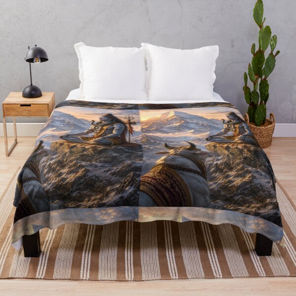 Item preview, Mahasivaratri Nandi Gazing Upon Lord Shiva | Kailash Devotional Art designed and sold by Homyar.