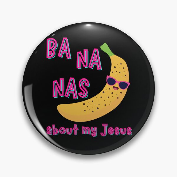 Item preview, Bananas About My Jesus Summer Sunglasses Pink and Blue designed and sold by Forevermore.