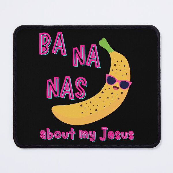 Item preview, Bananas About My Jesus Summer Sunglasses Pink and Blue designed and sold by Forevermore.