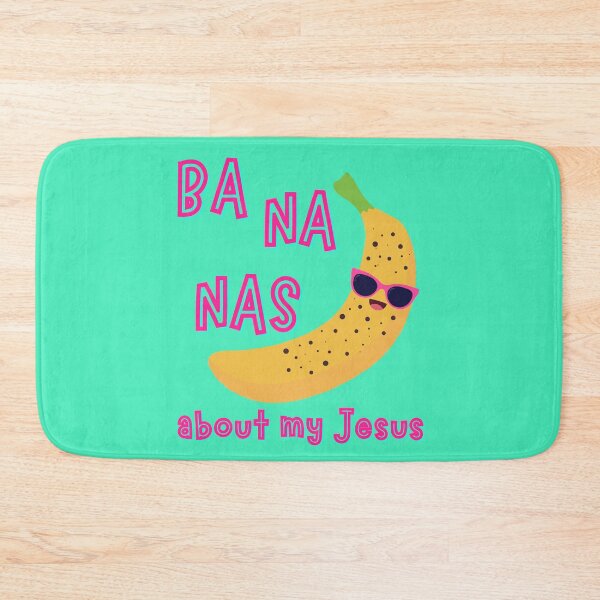 Item preview, Bananas About My Jesus Summer Sunglasses Pink and Blue designed and sold by Forevermore.