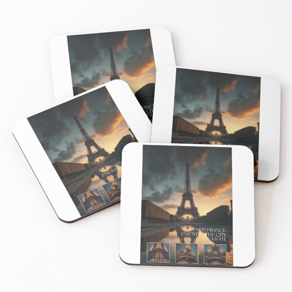 Item preview, Eiffel Tower Paris Fine Art Digital Painting  designed and sold by Panom Suavichien.