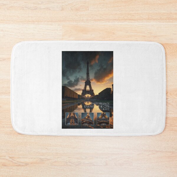 Item preview, Eiffel Tower Paris Fine Art Digital Painting  designed and sold by Panom Suavichien.