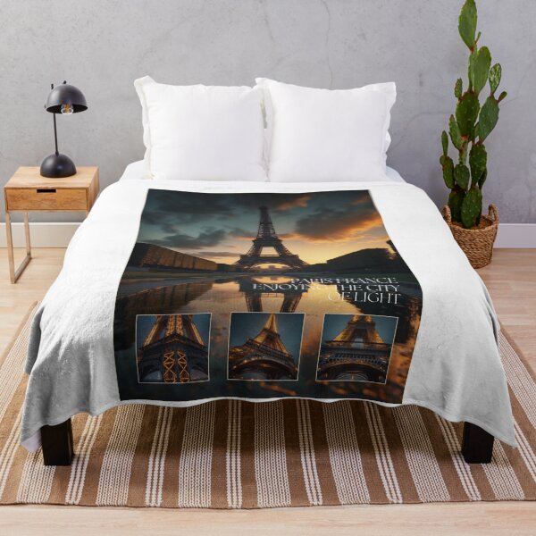 Item preview, Eiffel Tower Paris Fine Art Digital Painting designed and sold by Panom Suavichien.