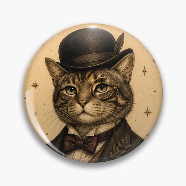 Item preview, Dapper Tabby Cat designed and sold by Midnight-Moss.