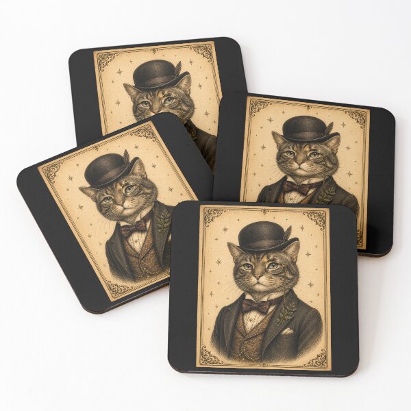 Item preview, Dapper Tabby Cat designed and sold by Midnight-Moss.