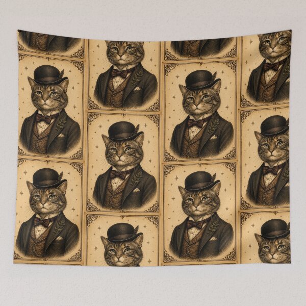 Item preview, Dapper Tabby Cat designed and sold by Midnight-Moss.