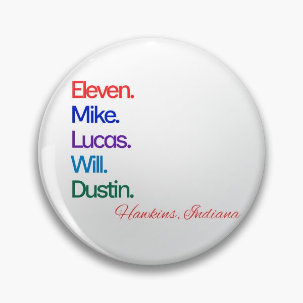 Item preview, Stranger Things Character Names and Town designed and sold by All I Need Designs.