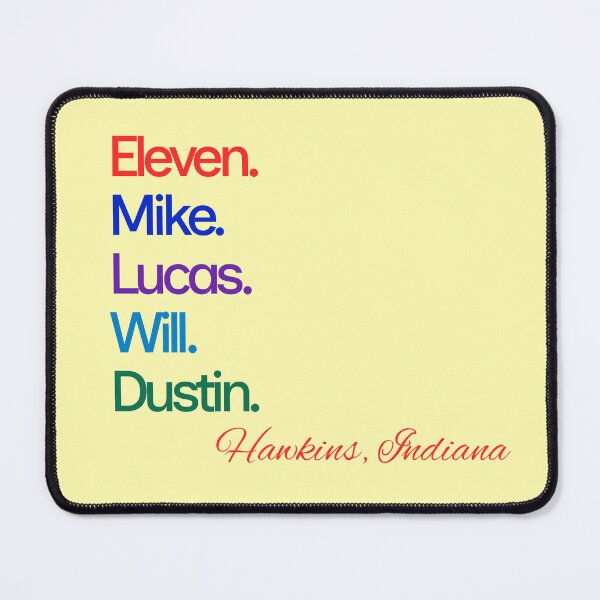 Item preview, Stranger Things Character Names and Town designed and sold by All I Need Designs.