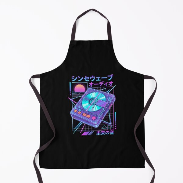 Item preview, Retro Minidisc Player Synthwave Cyberpunk Audiophile designed and sold by RetroRewind Studio.