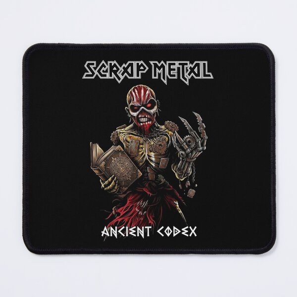 Item preview, Scrap Metal Ancient Codex Heavy Metal Monster Art designed and sold by MindrootEchoart.