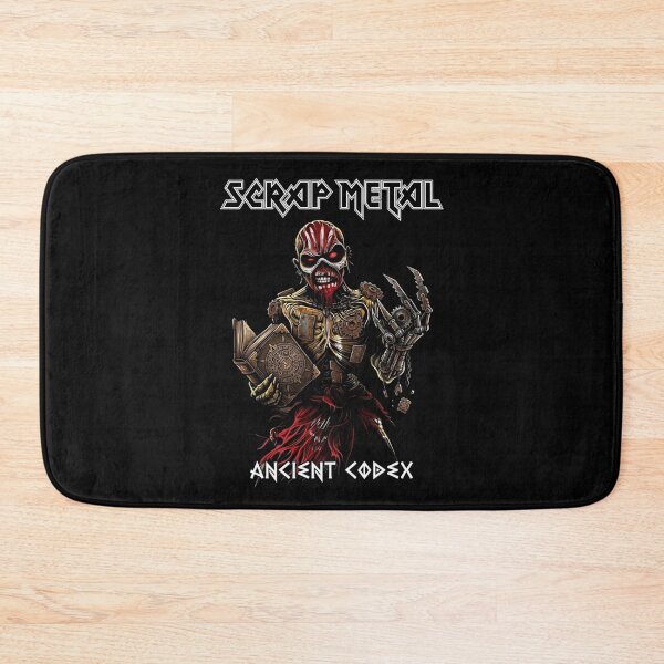 Item preview, Scrap Metal Ancient Codex Heavy Metal Monster Art designed and sold by MindrootEchoart.