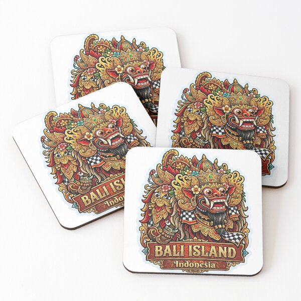 Item preview, Sticker Barong Bali Island Indonesia designed and sold by WillyRohi Art.