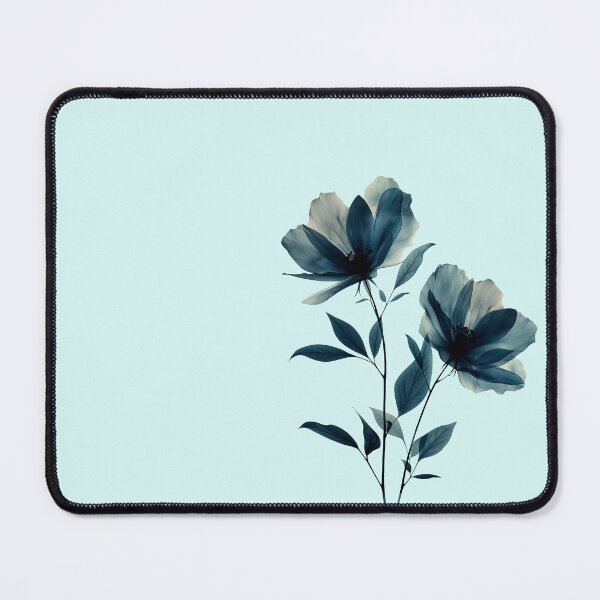 Item preview, Elegant Indigo X-Ray Botanical Floral Art designed and sold by colorful-white.