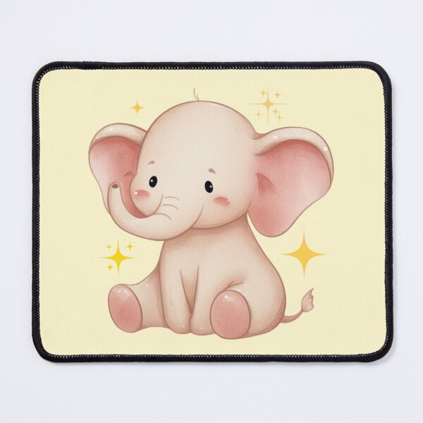 Item preview, Radiant Baby Elephant designed and sold by bubblyrainbow.