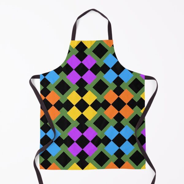 Item preview, Bold Multi Color Diamond Grid Pattern designed and sold by creativerooney.