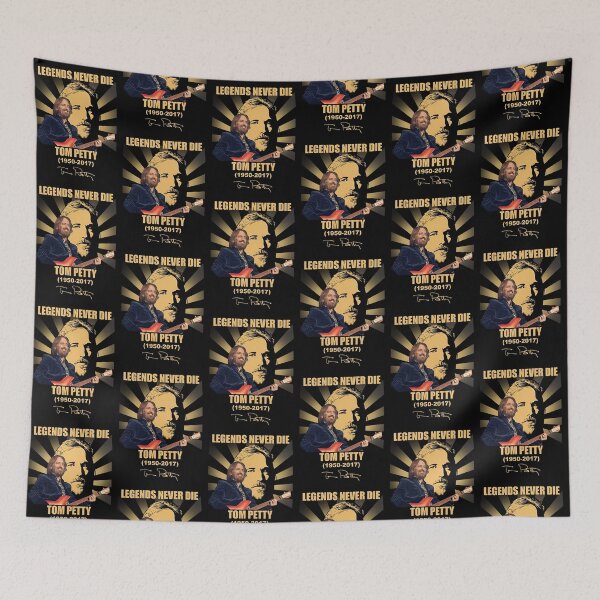 Item preview, Tom Petty Legends Never Die Vintage Tribute Art designed and sold by MindrootEchoart.