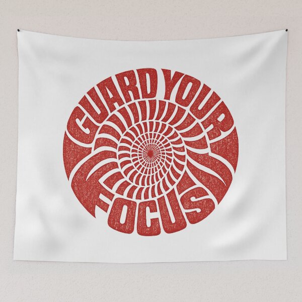 Item preview, Guard Your Focus Optical Illusion Tee designed and sold by PhylonBoxx.