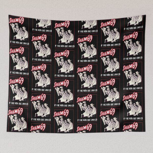 Item preview, Sham 69 If The Kids Are United Vintage Punk Rock Art designed and sold by MindrootEchoart.