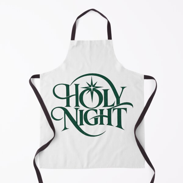 Item preview, Holy Night Elegant Typography Christmas Tee designed and sold by PhylonBoxx.