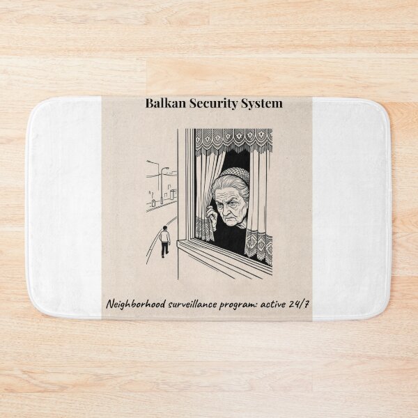 Item preview, Balkan Security System |  Neighborhood  Surveillance Program Active 24/7 designed and sold by Mastalina99.