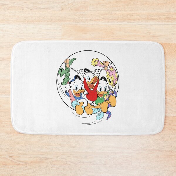 Item preview, Vintage DuckTales Triplets Playing Laundry Line Graphic designed and sold by MindrootEchoart.