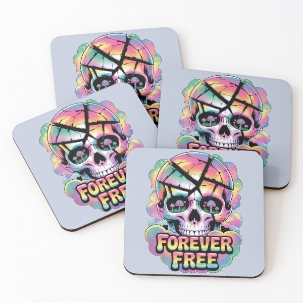 Item preview, Trippy - Freedom Skull   designed and sold by Kaurisdigital.