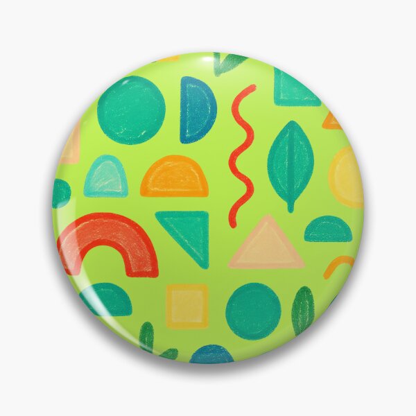 Item preview, Cute Pastel Lime Green Abstract Crayon Shapes Pattern designed and sold by creativerooney.