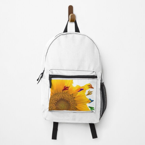 Item preview, betta fish in Sunflower petals designed and sold by composeink.