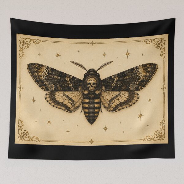 Item preview, Death Moth designed and sold by Midnight-Moss.