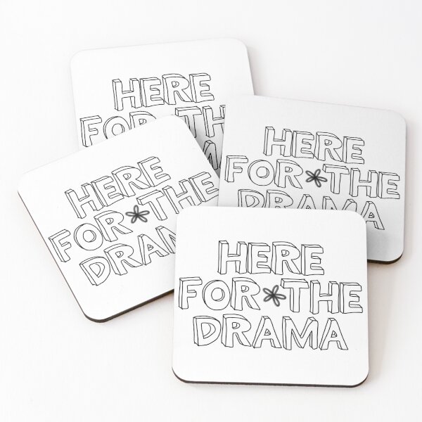 Item preview, Here for the drama designed and sold by Designs by CJK.