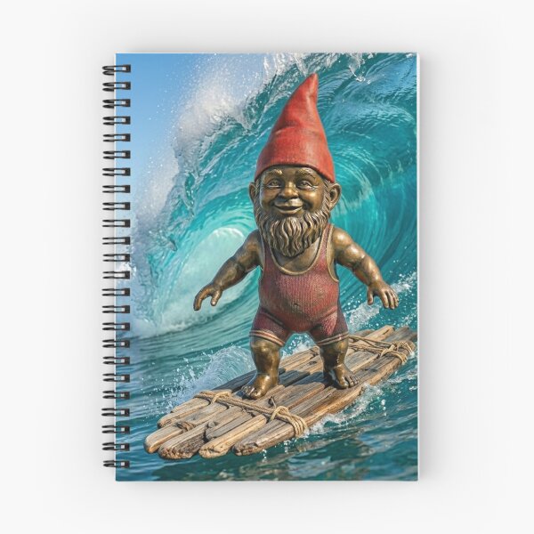 Item preview, Thinking of Wroclaw - Gnome Surfing designed and sold by Purrfecta.