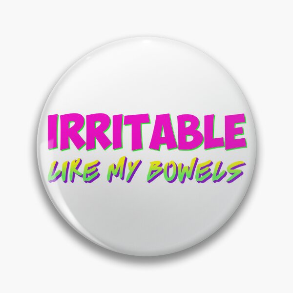 Item preview, Irritable, Like My Bowels designed and sold by ThisNThatCrafts.